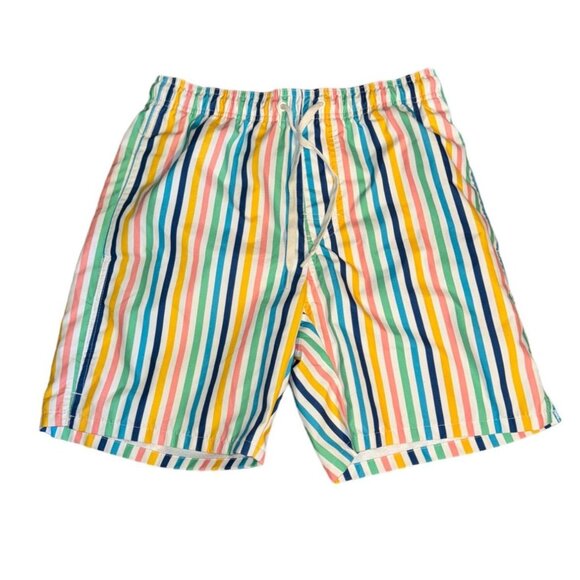 Old Navy Other - Old Navy Rainbow Striped Swim Trunks Men Size XS